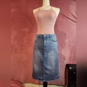 d. jeans Blue Skirt Blue Size 8